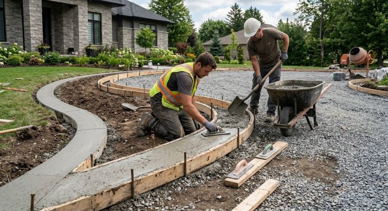 Driveway Contouring Service